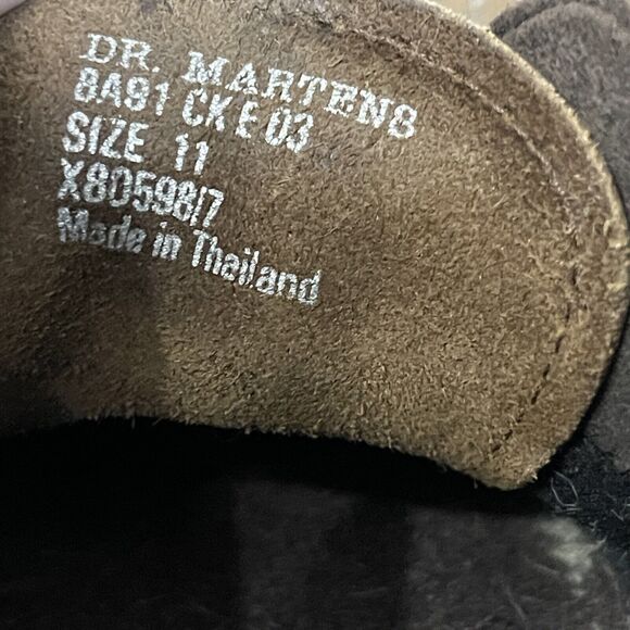 Dr. Martens Oxford Shoes Mens‎ Size 11 Brown Leather Derby X8059817 Lace Up - Picture 8 of 9